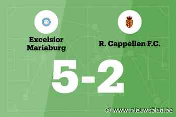 Exc. Mariaburg B verslaat Cappellen B