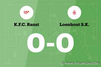 Ook Ranst houdt Loenhout van overwinning af