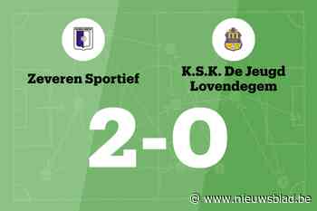 Zeveren Sportief wint het duel met KSK Lovendegem en beslist in de eerste helft