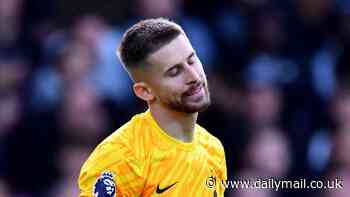 Tottenham goalkeeper Guglielmo Vicario accuses his own team-mates of 'lacking the desire to fight' after they slumped to a surprise 1-0 defeat by Crystal Palace