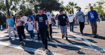 For the World Series, Fans Found Creative Ways to Reach Dodger Stadium