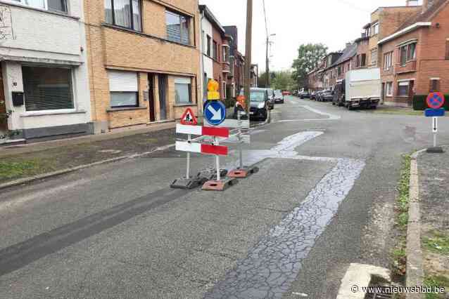 Verkeershinder door werken in Guido Gezellestraat