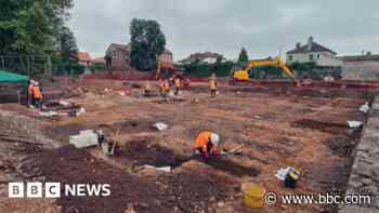 Bodies unearthed at hospital archaeological dig