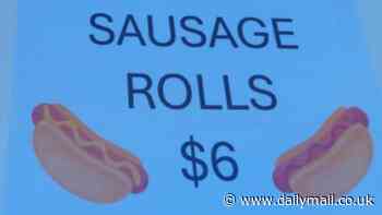 Is this a sign Australia is in trouble? Community sausage sizzle selling humble snags for twice the price of the Bunnings version