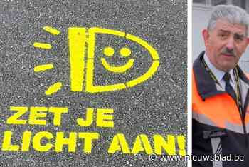 Pictogram moet fietsers motiveren hun fietslamp aan te zetten