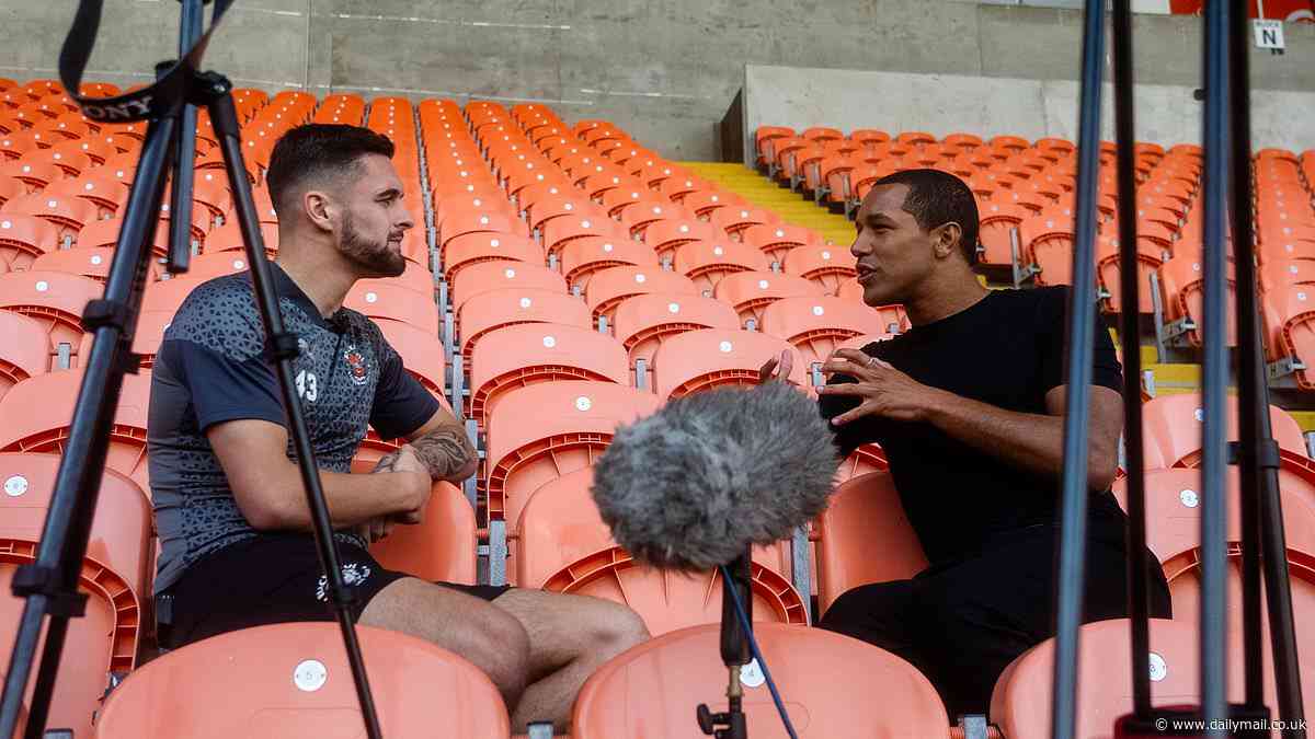 Blackpool forward Jake Daniels, 19, insists he wants to be known as 'more than just the gay footballer'... as he opens up on life after coming out and his loan spell in non-league football