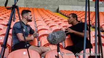 Blackpool forward Jake Daniels, 19, insists he wants to be known as 'more than just the gay footballer'... as he opens up on life after coming out and his loan spell in non-league football