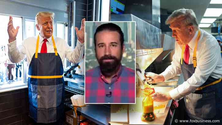 Celeb chef praises Trump's McDonald's shift, says he 'shined a light' on 'forgotten position' of food industry