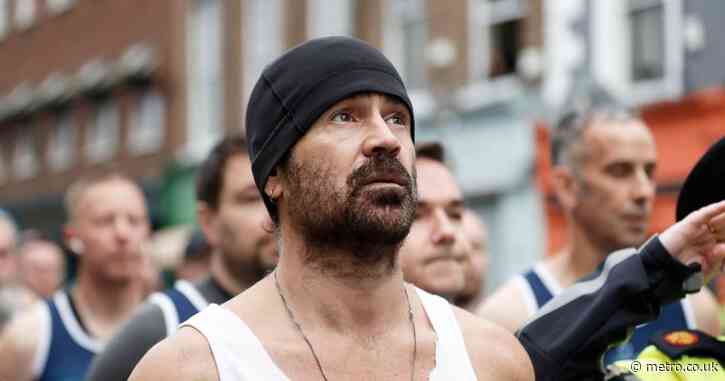 Colin Farrell has everyone in tears after completing Dublin Marathon while pushing friend with rare condition