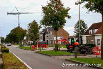 Fluvius breekt wegdek open in Denen: hele week omleiding richting Lokeren