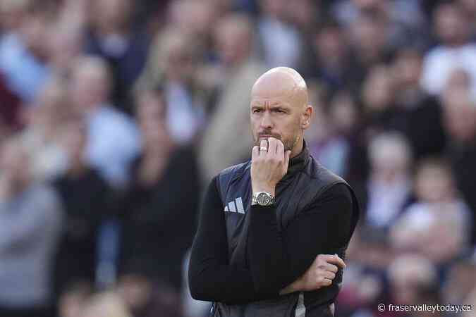 Man United fires manager Erik ten Hag after troubled start to the season