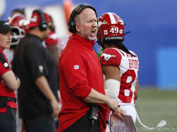 Dave Dickenson to return as Stampeders’ coach and general manager next season