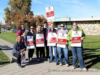 Clear Medical Imaging workers on strike following failed negotiations