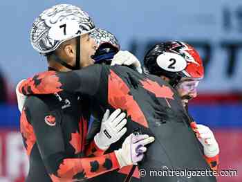 Canadians shine in short track world tour opener in Montreal