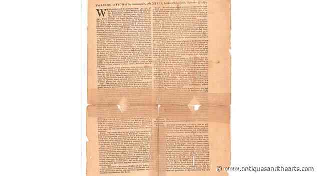 Blanchard’s $360,000 Single Lot Auction: US Articles Of Association