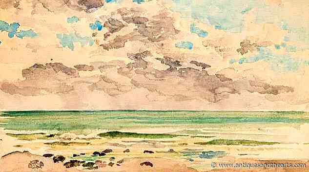 Whistler Watercolor Seascape With Family Provenance Leads Merrill’s Auction