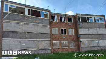 Council demolishes 'eyesore' flats