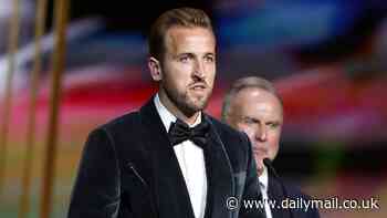 Harry Kane issues blunt response when asked how his German is coming on after winning Gerd Muller trophy at Ballon d'Or awards