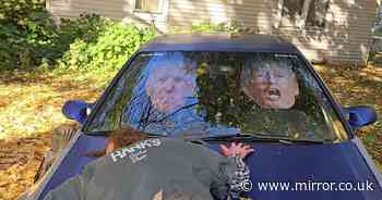 Woman ordered to tear down 'grisly' Donald Trump Halloween display outside her home