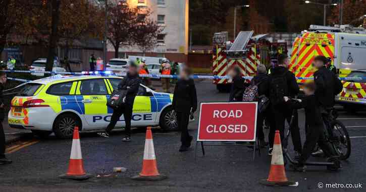 Bomb squad evacuate a tower block during investigation into man’s death