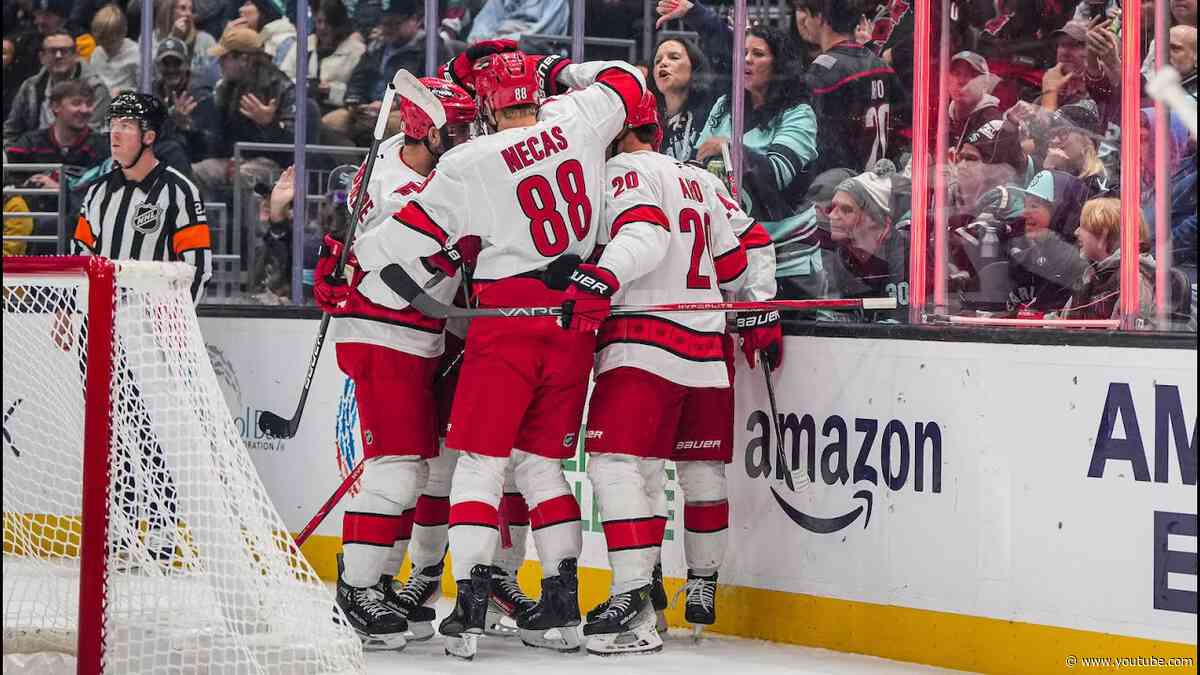 Carolina Hurricanes at Seattle Kraken | Game Highlights | 10.27.24