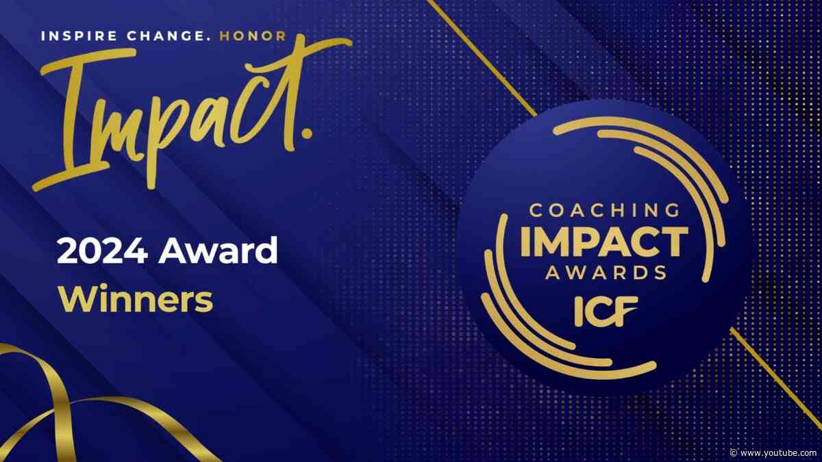 2024 ICF Coaching Impact Award Winners