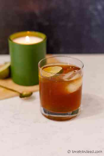 Dark and Stormy Cocktail