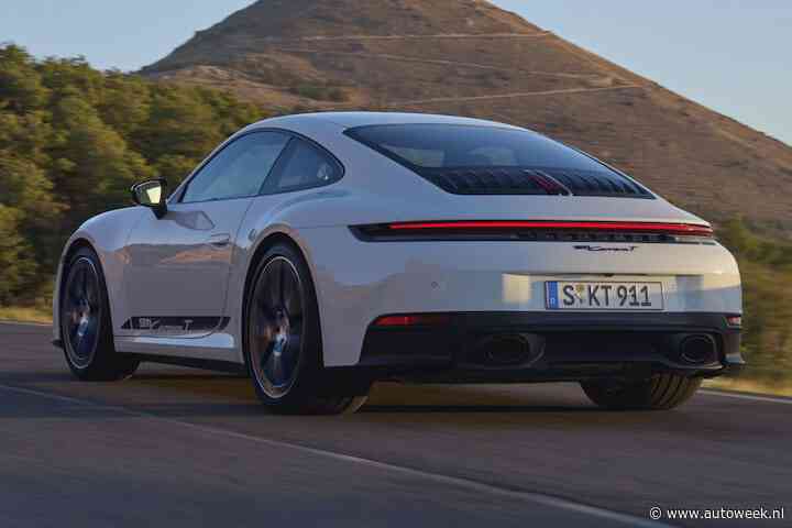 Porsche 911 Carrera T: lichter en gewoon weer met een handbak