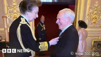 BBC presenter Nick Owen receives MBE