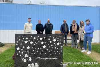 Graffitikunstenaar maakt kleurrijke, warme wand als eerbetoon voor sterrenkindjes