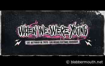 PANIC! AT THE DISCO And BLINK-182 To Headline 2025 Edition Of WHEN WE WERE YOUNG Festival