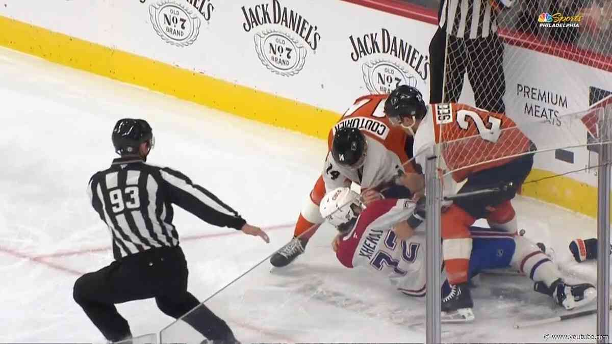 Sean Couturier vs Arber Xhekaj. 27 october 2024