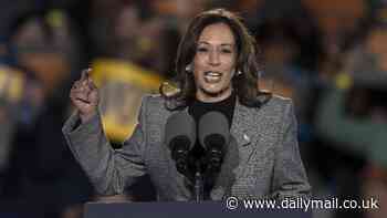 Kamala Harris dodges Charlamage Tha God asking if she ever says to herself 'f*** Donald Trump' 