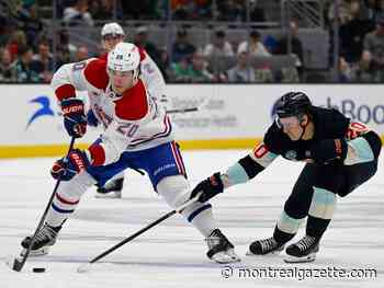 Liveblog: Juraj Slafkovsky returns for Canadiens vs. Kraken