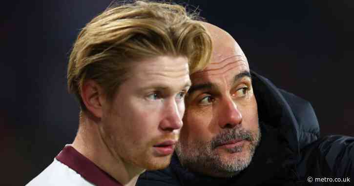 Kevin De Bruyne injury return remains a mystery to Pep Guardiola