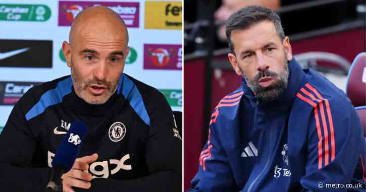 Enzo Maresca sends message to ‘friend’ Ruud van Nistelrooy ahead of Chelsea’s trip to Manchester United