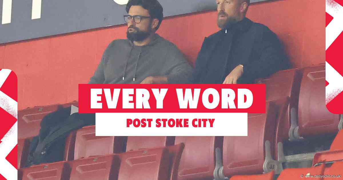 Quarter-final, illness and Guardiola: Every word Martin said after Stoke