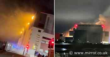 BAE Fire: Barrow police speak out on 'nuclear risk' after huge fire at submarine shipyard