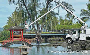 Iconic bridge in Hilo’s Lili‘uokalani Gardens being rebuilt