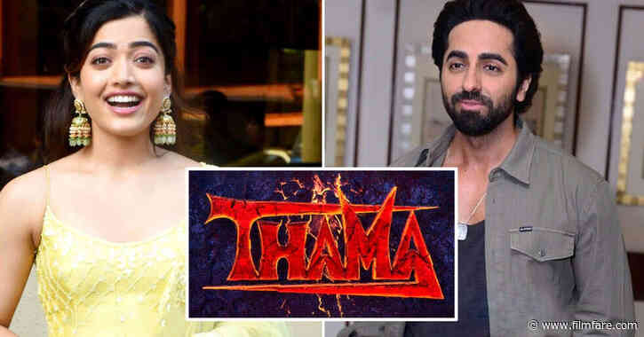 Ayushmann Khurrana and Rashmika Mandanna Star Together in Thama