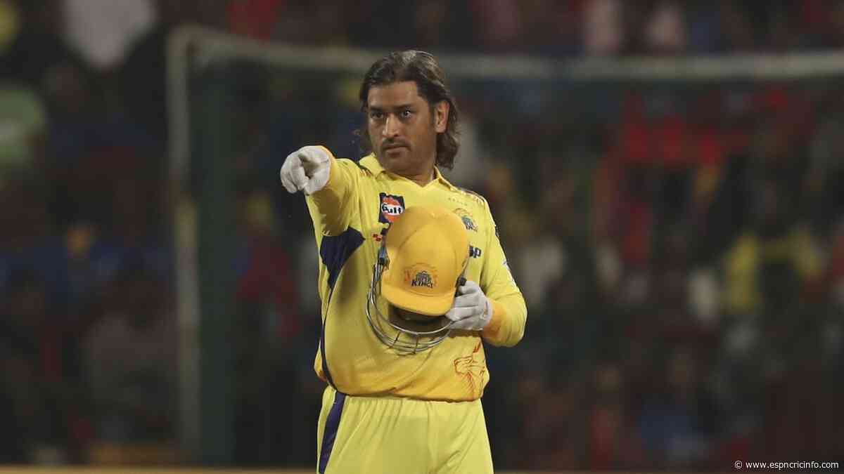 Dhoni among CSK's five retained players ahead of IPL 2025 mega auction