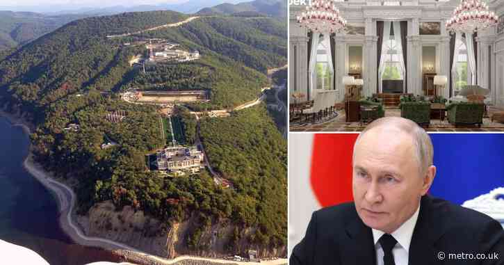 New proof of Putin’s secret £1,000,000,000 palace ‘revealed by Strava app’