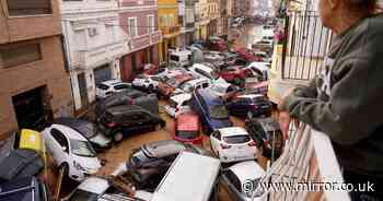 Spanish flooding 'apocalypse' as mayor of storm-hit town that's totally cut off reveals dozens have died