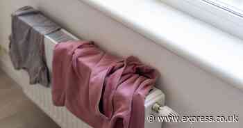 Never dry clothes on radiators – it causes big problem