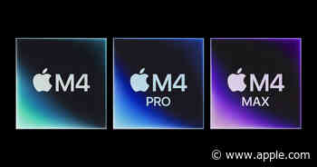 Apple introduces M4 Pro and M4 Max