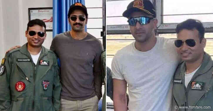 Ranbir Kapoor and Vicky Kaushal visit Air Force Base for Love And War?