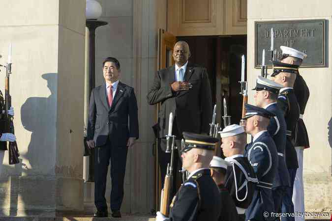 North Korean troops in Russian uniforms are heading toward Ukraine, US says