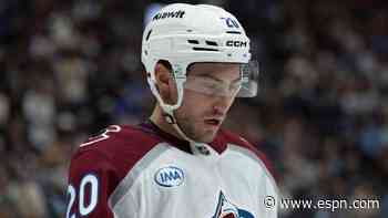 Avs lose Colton for 6-8 weeks with broken foot