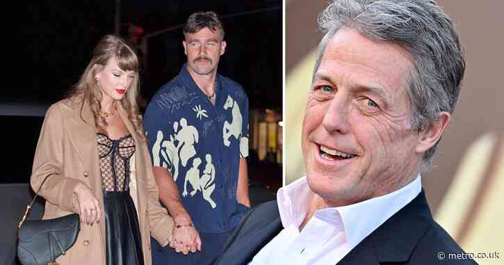 Hugh Grant got ‘absolutely smashed’ partying with Taylor Swift and Travis Kelce in unlikely friendship