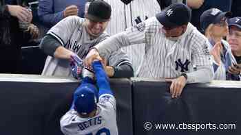 Alex Verdugo defends Yankees fans who tried to grab ball from Mookie Betts: 'That's kind of New York'